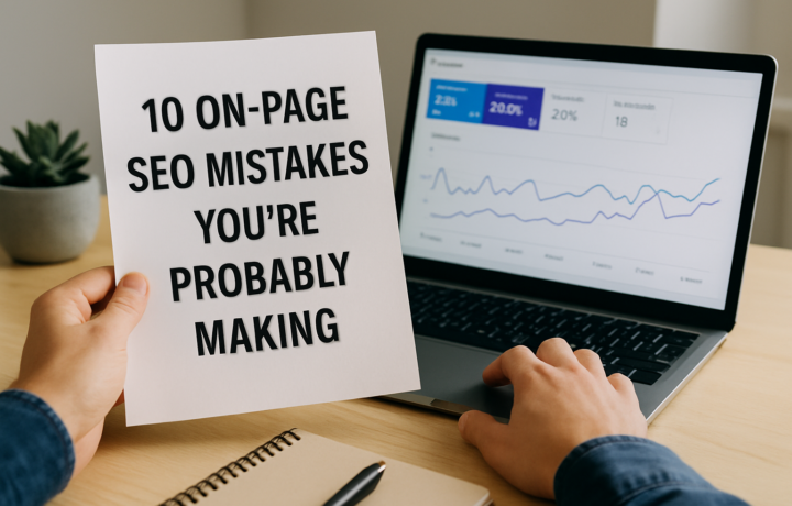 10 On-Page SEO Mistakes You're Probably Making