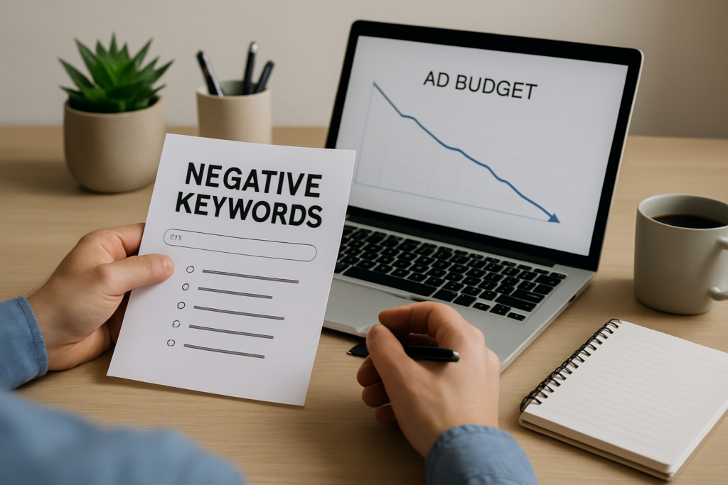 How to Use Negative Keywords to Save Your Ad Budget
